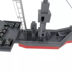 Destroyer ship  3D model