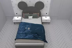  DG-HOME teenage bedrooms Low-poly 3D model