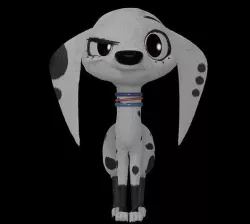 Dolly Dalmatian Model  3D model