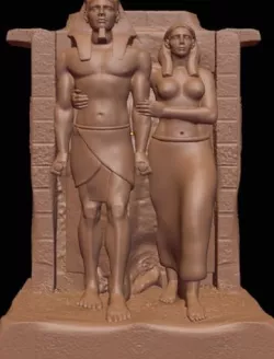 Egyptian art  3D model