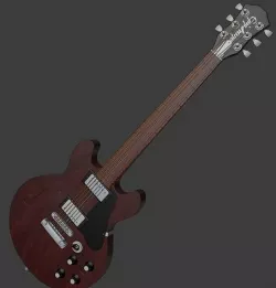 Electric guitar Epiphone ES-339 3D model