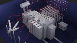 Electrical Transformer 3D model
