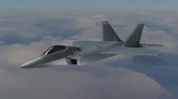 F22 5TH GEN FIGHTER JET 3D model