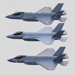 F35A F35B C35C Low-poly 3D model