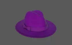 Fedora Hat  Low-poly 3D model