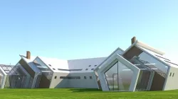 future house Low-poly 3D model