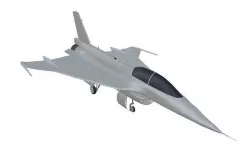 General Dynamics F-16XL-2 - The Forgotten F-16 - Low-poly 3D model