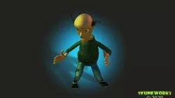 Goofy Guy Silly Dance Animation Low-poly 3D model
