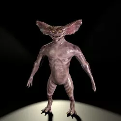 Gremlin game model creature monster unity unreal engine Low-poly 3D model