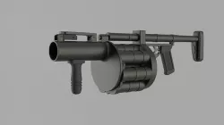 Grenade Launcher 3D model