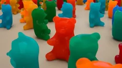 Gummy Bear Low-poly 3D model