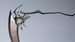 Hololive Calliope Mori Scythe  Low-poly 3D model