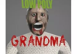 Horror Grandma Scary Granny model Low-poly 3D model