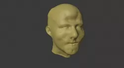human head 3D model 3D model