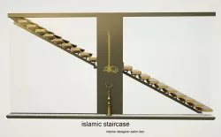  islamic staircase 3d model 3D model
