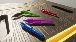 JDM Bolts for Car Wheels Low-poly 3D model