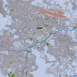 Kabul City of Afghanistan August 2021 3D model