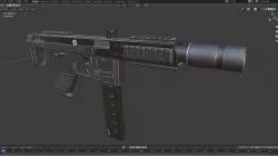 KH9 SMG 3D model