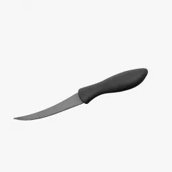 Knife black Low-poly 3D model