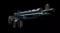 L-M14 Auto Sniper Low-poly 3D model