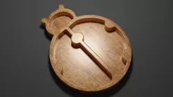 Ladybug Tray - CNC Files for Wood 3D model