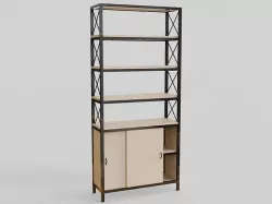 Library 3D model