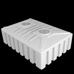 Loft water tank 3D model
