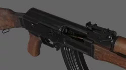 Machine AK-47 Kalashnikov 3D model