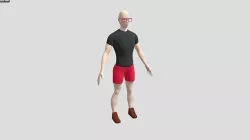  Male Model 3D model