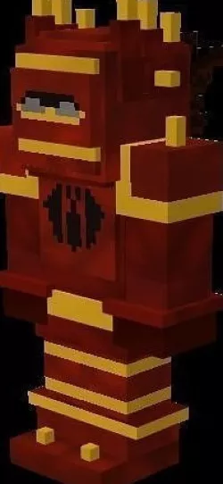 Minecraft - Runescape Dragon Armour Low-poly 3D model