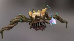 Monster Stump Low-poly 3D model