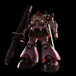 MS-09R Rick Dom Low-poly 3D model