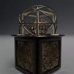 Mysterium Cosmographicum - True Alchemist Globe 3D model