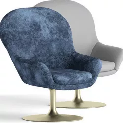Natuzzi Adore armchair 3D model