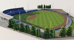 Neptunus Familiestadion - Rotterdam 3D model