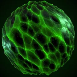 Obsidian Rock Green Material PBR Texture