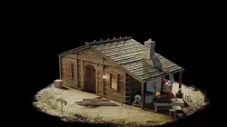 Old Blacksmith House 3D model