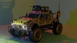 Oshkosh vehicle 3D model