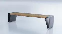 PARK MODERN BENCH RADIUM  3D model