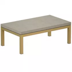 Parsons Concrete Brass Coffee Table 3D model