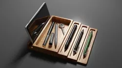 Phone Keys Pen Holder - CNC Files for Wood 3D model