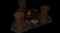 red alert 2 soviet nuclear reactor  3D model