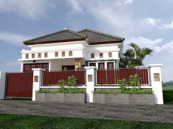 rumah bp riski 12x15 3D model