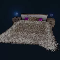 Russian Bed 3D model