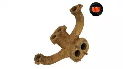 Rusty Engine Part Raw Scanned 3D model