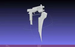 RWBY Ren Gun Basic Model 3D model