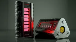 Sci Fi Battery 3D model