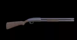 Shotgun 3D model