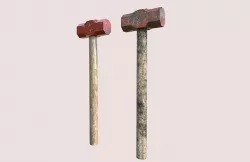 Sledgehammer 01 Low-poly 3D model