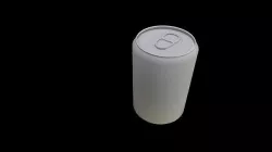 Soda Can Low-poly 3D model